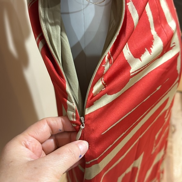 Banana Republic Factory Pink Midi Sundress with Flutter Sleeves - Picture 6 of 14